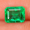 Green Emerald 0.81 Ct. Octagon Shape 6.11 x 4.91 Mm. Natural Gemstone Unheated Green Emerald 0.81 Ct. Octagon Shape 6.11 x 4.91 Mm. Natural Gemstone Unheated