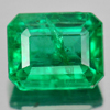 Certified 1.08 Ct. Octagon Shape Natural Green Emerald Gemstone From Columbia Certified 1.08 Ct. Octagon Shape Natural Green Emerald Gemstone From Columbia