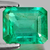 Green Emerald Certified 1.04 Ct. Octagon Shape 6.84 x 5.67 Mm. Natural Gemstone Green Emerald Certified 1.04 Ct. Octagon Shape 6.84 x 5.67 Mm. Natural Gemstone
