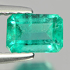 Certified 0.64 Ct. Octagon Shape6.1 x 4.2 x 3.4Mm.Green Emerald Natural Gemstone