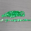 Natural Green Emerald 0.20 Ct. 37 Pcs Round Shape Gemstones From Columbia