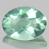 1.29 Ct. Calibrate Size Oval Checkerboard Natural Gem Green Flourite Unheated