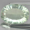 Calibrate Size 5.62 Ct. Oval Concave Cut Natural Gem Green Fluorite