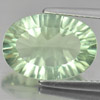 Unheated 6.30 Ct. Oval Shape Natural Green Fluorite Gem