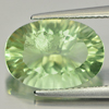 6.66 Ct. Good Oval Natural Gem Green Fluorite Unheated