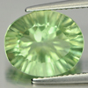 Alluring Gem 5.26 Ct. Oval Natural Green Fluorite Brazil