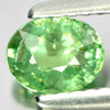 0.65 Ct. Shining Oval Natural Green Demantoid Garnet