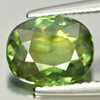 Certified Demantoid Garnet 2.10 Ct. Clean Oval 8.70 x 6.89 Mm. Natural Gemstone