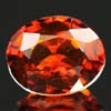 0.75 Ct. Clean Natural Orange Red Spessartine Garnet
