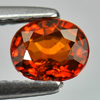 0.83 Ct. Natural Red Orange Spessartine Garnet Unheated