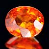 0.83 Ct. Stunning Natural Orange Mandarin Garnet Gem