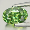 Certified Demantoid Garnet 1.06 Ct. Oval Natural Gemstone Unheated Madagasgar
