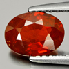 1.47 Ct. Oval Natural Gem Orange Red Spessartine Garnet
