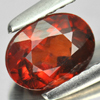 1.29 Ct. Oval Natural Orangish Red Spessartine Garnet