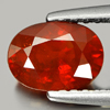 1.43 Ct. Oval Natural Reddish Orange Spessartine Garnet