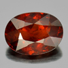 0.97 Ct. Oval Natural Orangish Red Spessartine Garnet