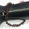 Unheated 94.45 Ct. Briolette Natural Gemstones Red Garnet Beads Length 11 Inch