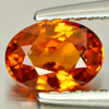 0.99 Ct. Oval Natural Orange Spessartine Garnet Nigeria Unheated
