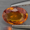 Unheated 0.76 Ct. Natural Orange Spessartine Garnet