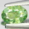 Unheated 0.50 Ct. Oval Natural Green Demantoid Garnet
