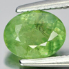 1.08 Ct. Oval Natural Green Demantoid Garnet Madagascar 1.08 Ct. Oval Natural Green Demantoid Garnet Madagascar