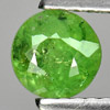 Natural Gemstone Green Demantoid Garnet 0.97 Ct. Round Shape 5.4 Mm. Madagascar Natural Gemstone Green Demantoid Garnet 0.97 Ct. Round Shape 5.4 Mm. Madagascar