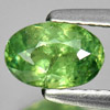 0.92 Ct. Oval Natural Green Demantoid Garnet Madagascar 0.92 Ct. Oval Natural Green Demantoid Garnet Madagascar