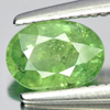 0.75 Ct. Oval Natural Green Demantoid Garnet Madagascar