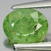 1.37 Ct. Oval Natural Green Demantoid Garnet Madagascar 1.37 Ct. Oval Natural Green Demantoid Garnet Madagascar