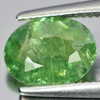 1.46 Ct. Oval Natural Green Demantoid Garnet Madagascar 1.46 Ct. Oval Natural Green Demantoid Garnet Madagascar