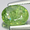 1.01 Ct. Oval Natural Green Demantoid Garnet Madagascar 1.01 Ct. Oval Natural Green Demantoid Garnet Madagascar