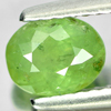 1.12 Ct. Oval Natural Green Demantoid Garnet Madagascar