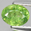 0.82 Ct. Oval Natural Green Demantoid Garnet Madagascar