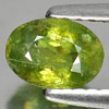 0.87 Ct. Oval Natural Green Demantoid Garnet Madagascar
