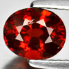 1.72 Ct. Oval Natural Gem Orangish Red Spessartine Garnet