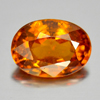 0.80 Ct. Oval Natural Reddish Orange Spessartine Garnet