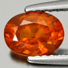 0.92 Ct. Oval Natural Orange Spessartine Garnet Gem