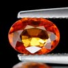 0.83 Ct. Oval Natural Orange Spessartine Garnet Gem