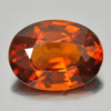0.98 Ct. Oval Natural Reddish Orange Spessartine Garnet