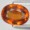 1.21 Ct. Oval Natural Reddish Orange Spessartine Garnet