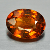 0.98 Ct. Oval Natural Orange Spessartine Garnet Gem