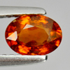 0.95 Ct. Oval Natural Reddish Orange Spessartine Garnet