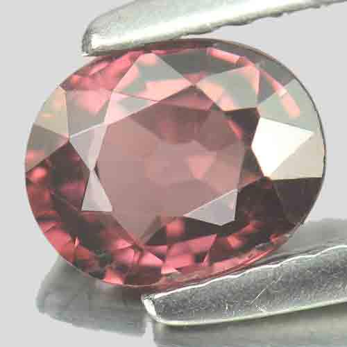 1.09 Ct Oval Natural Gem Purplish Pink Rhodolite Garnet