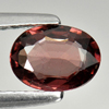 0.85 Ct Oval Natural Purplish Pink Rhodolite Garnet Gem