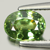 Certified Green Demantoid Garnet 1.19 Ct. Oval Shape 7.17 x 5.30 Mm. Natural Gem Certified Green Demantoid Garnet 1.19 Ct. Oval Shape 7.17 x 5.30 Mm. Natural Gem