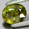 Green Demantoid Garnet 0.99 Ct. Oval Shape 6.2 x 5 Mm. Natural Gemstone Unheated Green Demantoid Garnet 0.99 Ct. Oval Shape 6.2 x 5 Mm. Natural Gemstone Unheated