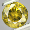 Demantoid Garnet 1.01 Ct. Round 5.6 Mm. Natural Gemstone Unheated Madagascar Demantoid Garnet 1.01 Ct. Round 5.6 Mm. Natural Gemstone Unheated Madagascar