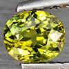 0.65 Ct. Oval Natural Yellowish Green Demantoid Garnet 0.65 Ct. Oval Natural Yellowish Green Demantoid Garnet