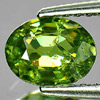 0.76 Ct. Oval Shape Natural Gemstone Green Demantoid Garnet Mardagascar Unheated
