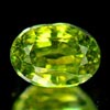 Unheated 0.53 Ct. Oval Natural Green Demantoid Garnet